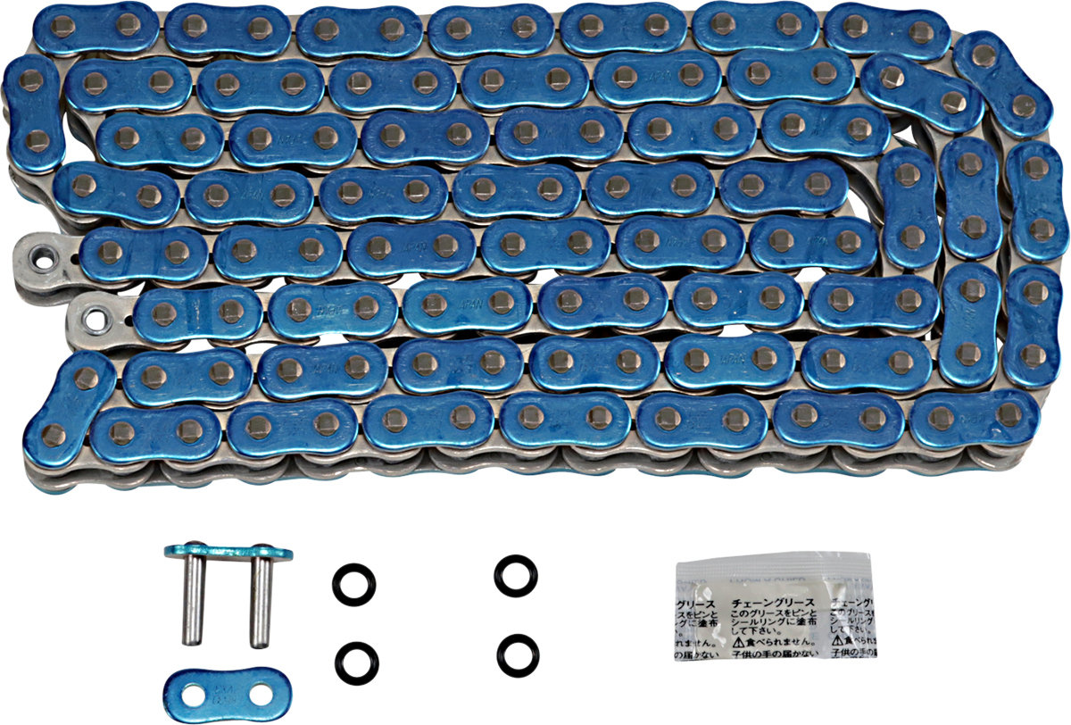 EK ZVX3 Sealed Extreme Sportbike Series Chains 120 Blue 530 530ZVX3-120AB
