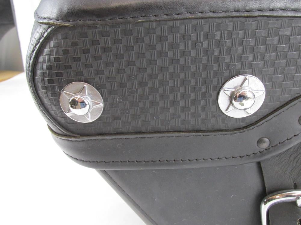 Pair of Harley-Davidson Genuine Road King Black Saddlebags
