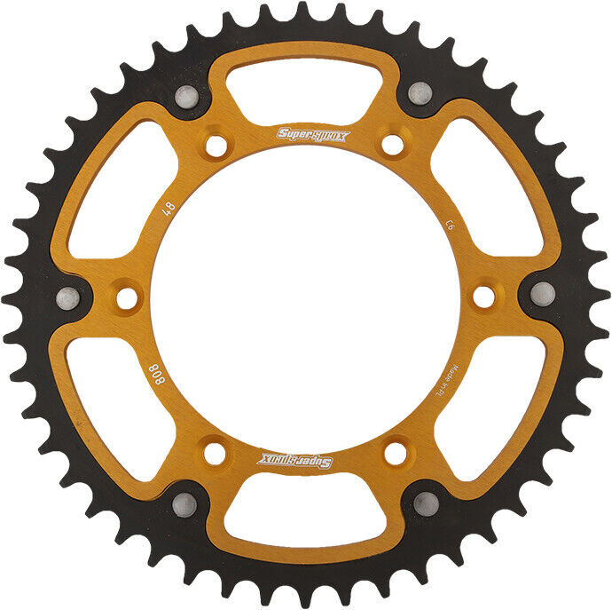 Supersprox Rear Stealth Sprocket 48T Gold RST-808-48-GLD