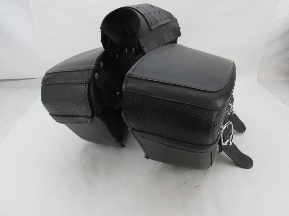 Pair of Harley-Davidson Genuine Road King Black Saddlebags