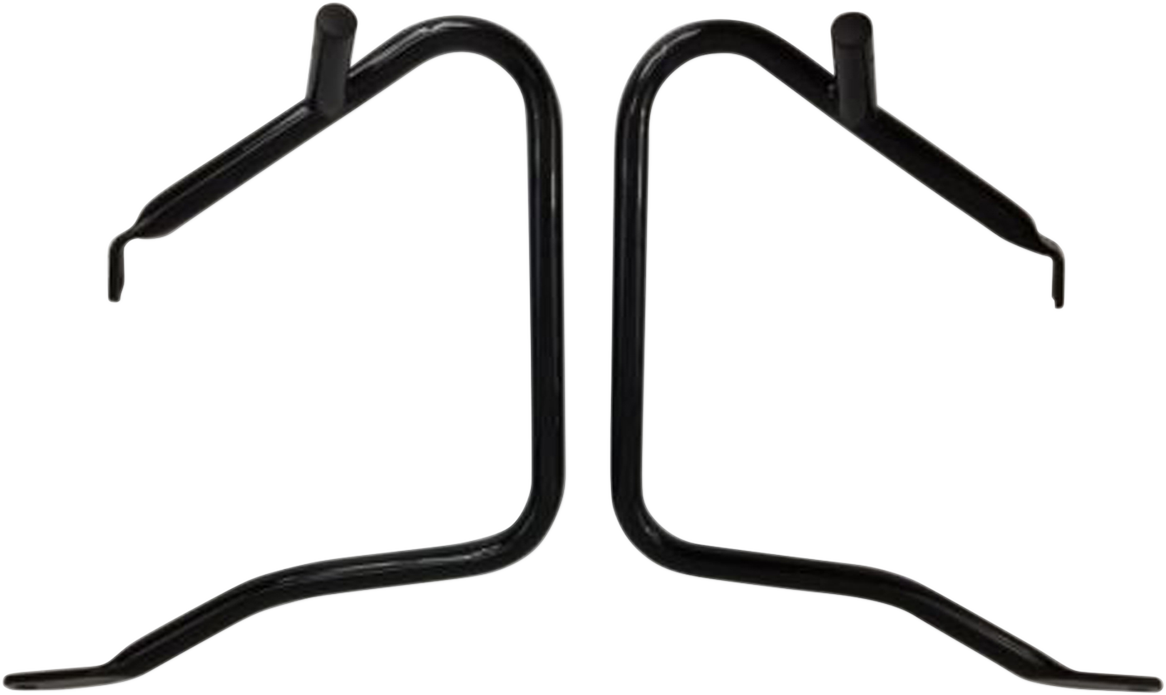 Drag Specialties Saddlebag Guard Bars Black 0505-1568