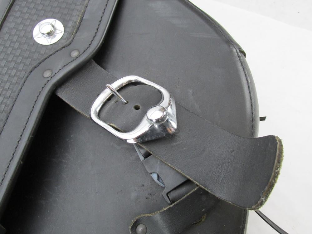 Pair of Harley-Davidson Genuine Road King Black Saddlebags