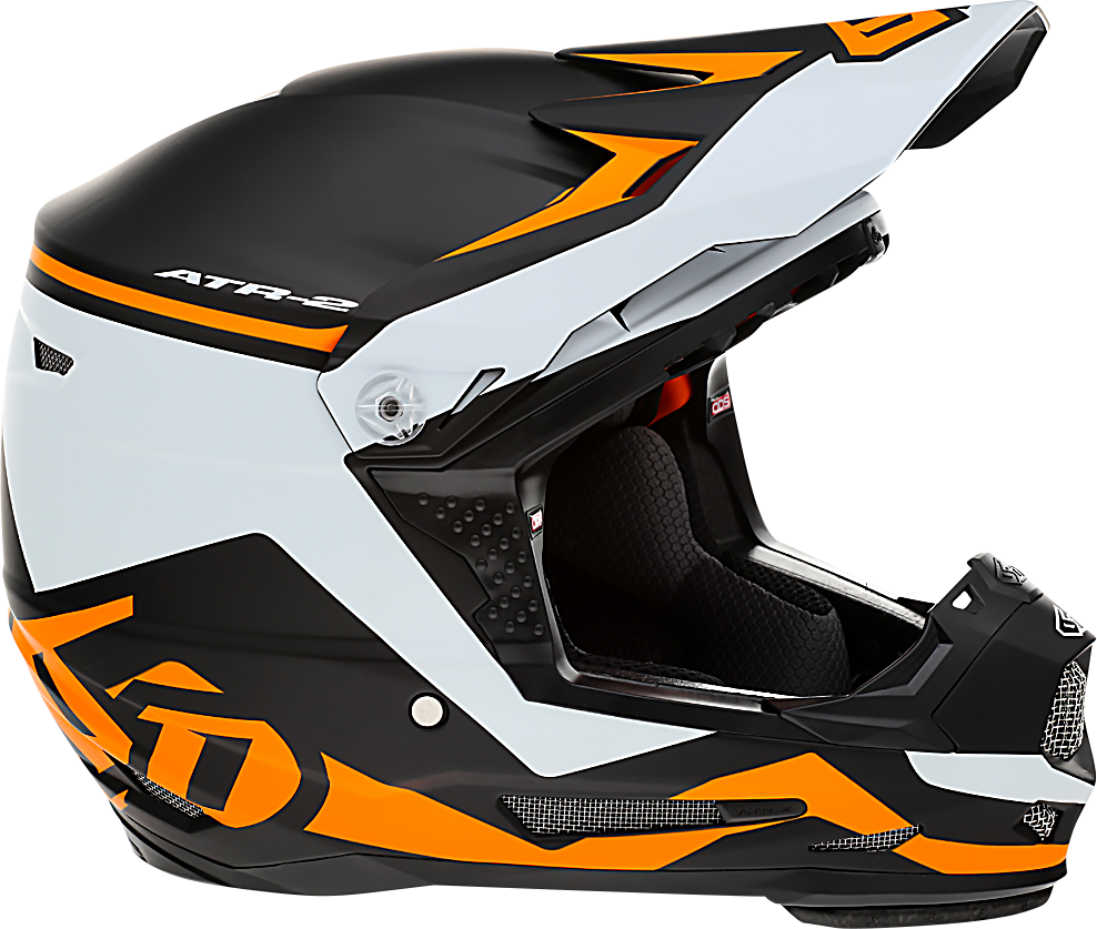 6D HELMETS ATR-2Y Drive Youth Helmet Neon Orange Md 116311