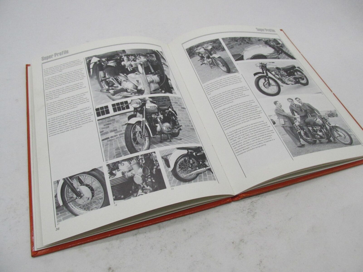 Haynes Triumph Bonneville Super Profile Hardcover Book By John Nelson
