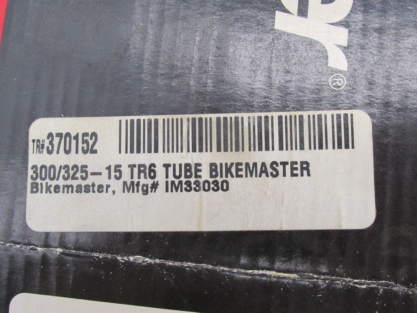 BikeMaster Motorcycle Inner Tire Tube TR6 300/325-15 370152 IM33030