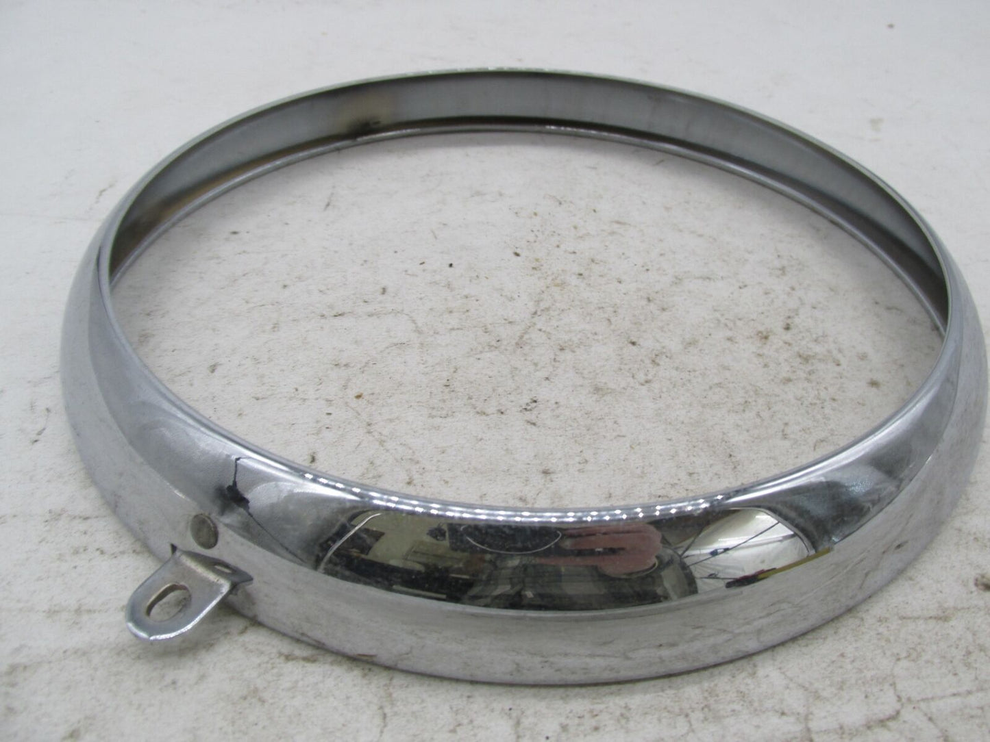 Harley Davidson Genuine Evo Softail 7.5" Chrome Headlight Trim Ring 68051-08