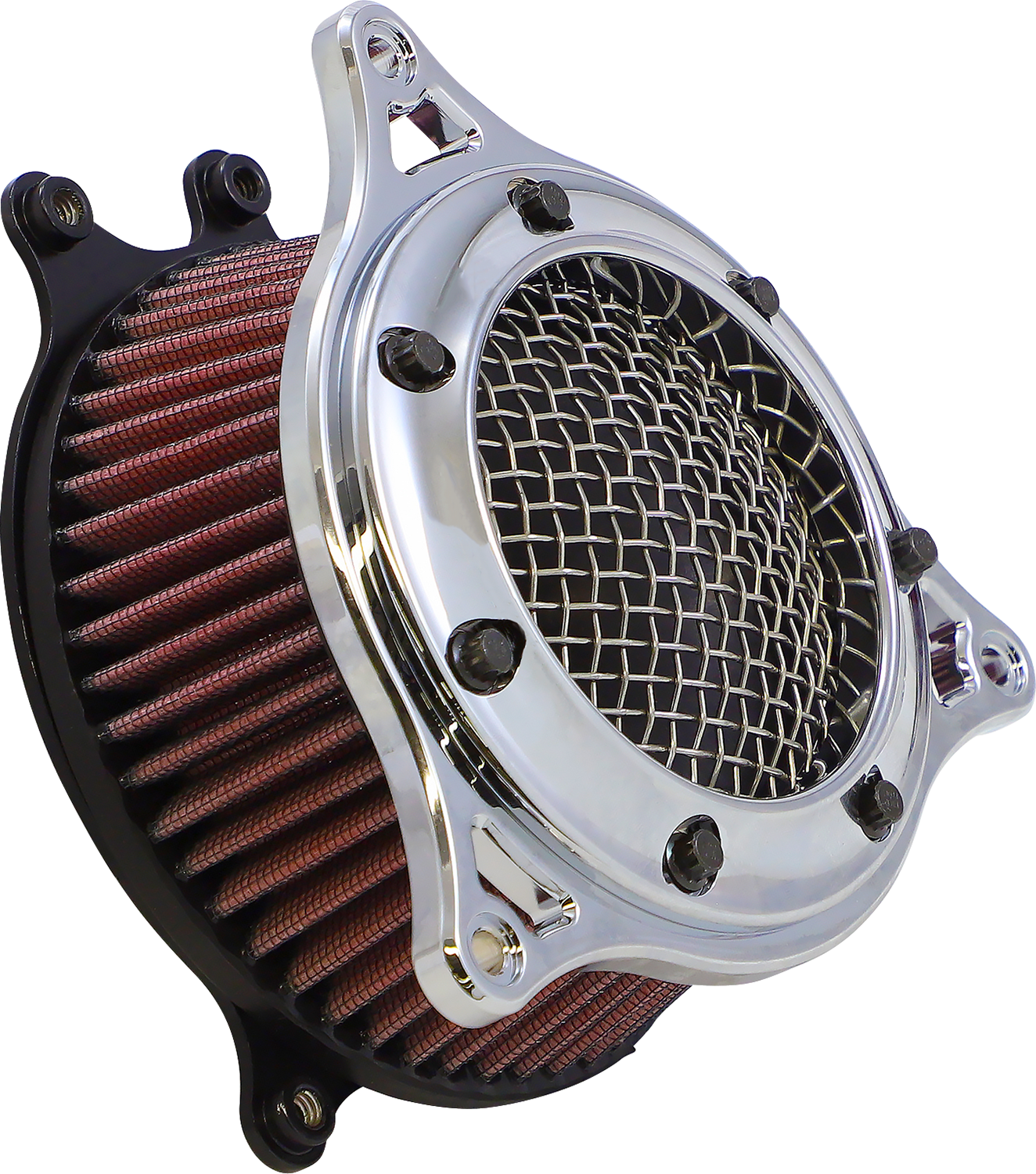 Cobra RPT Air Cleaner Kit XL - Black/Chrome 606-0103-05BCSB