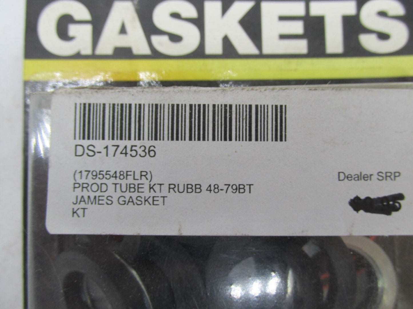 Harley Davidson James Rubber Pushrod Tube Seal Kit DS-174536 JGI-17955-48-FLR