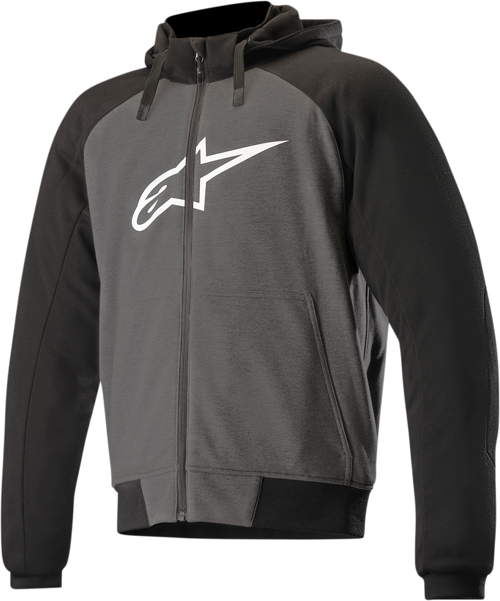 Alpinestars Chrome Sport Hoodie Jacket Gray/Black/White S 4200918-1432-S