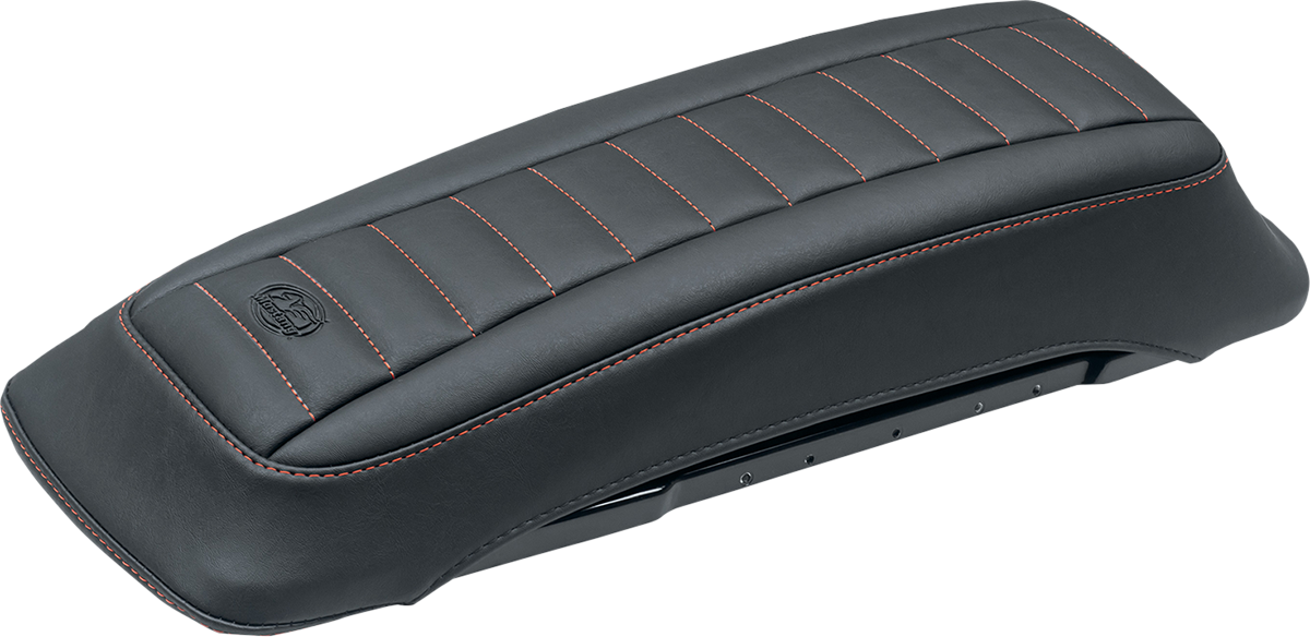 Mustang Saddlebag Lid Covers Black/Red 77637AB