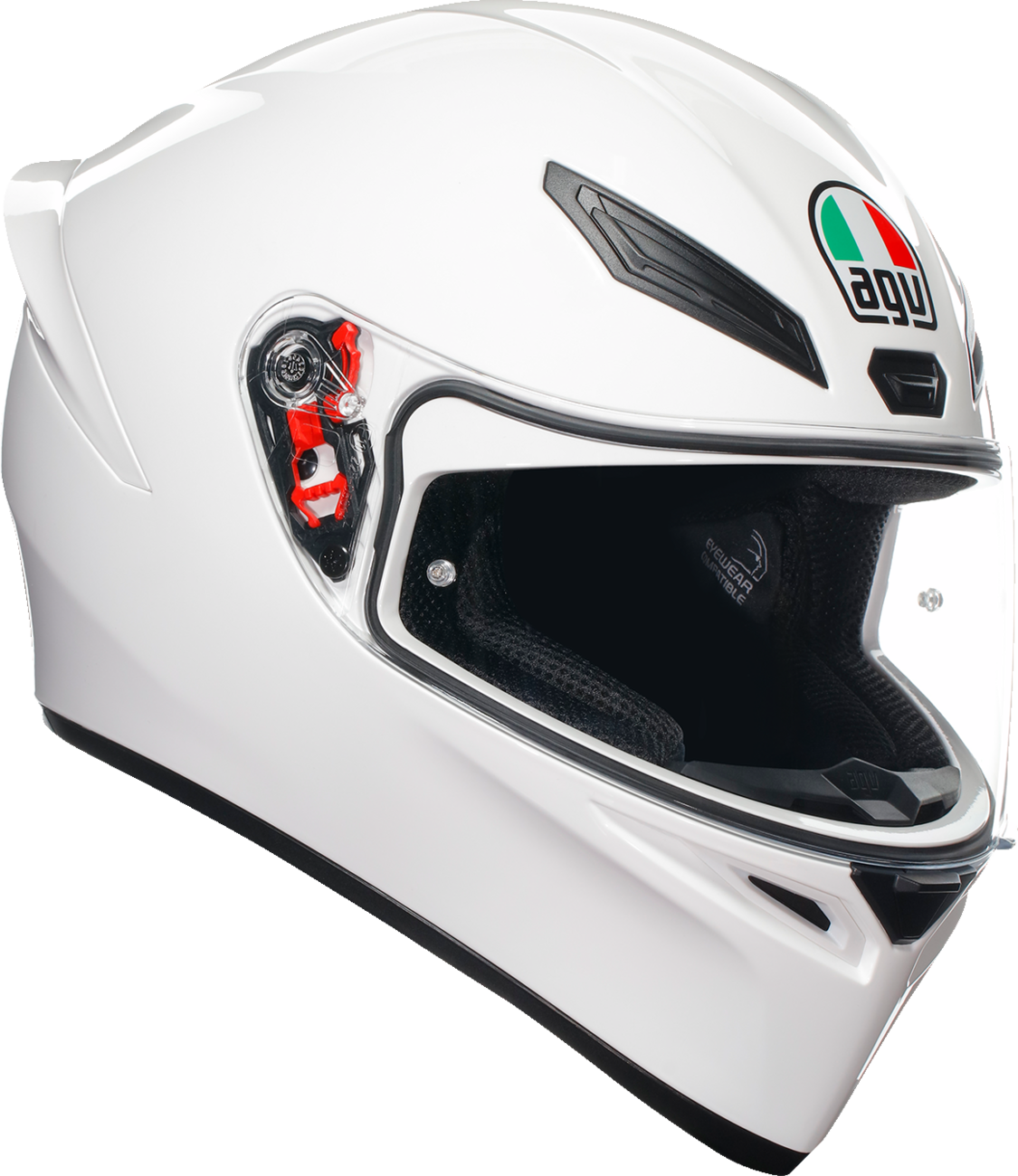 AGV K1 S Solid Helmet White Small 2118394003028S
