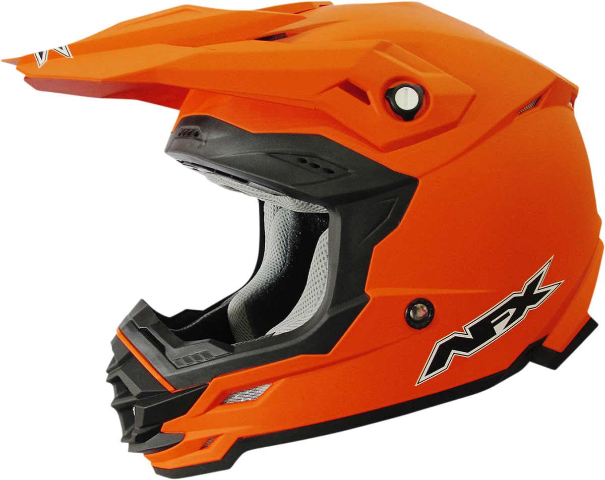 AFX FX-19R Solid Color Helmet Matte Orange Small 0110-7046