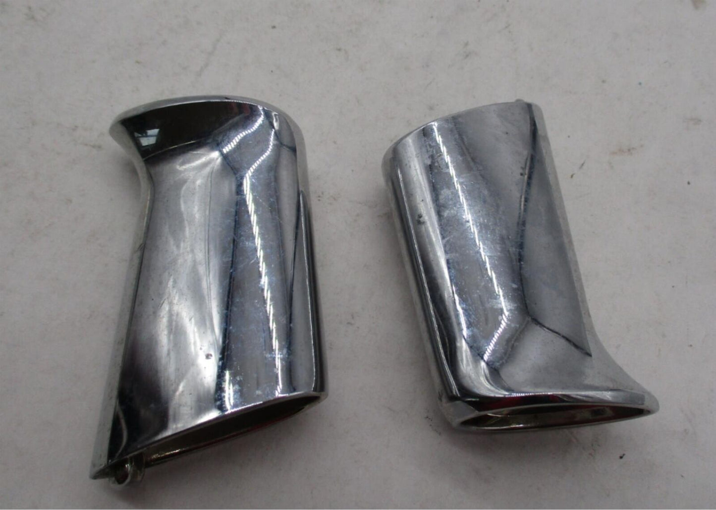 Pair of Harley Davidson Chrome 2.5" Turn Signal Standoffs Stand off Brackets