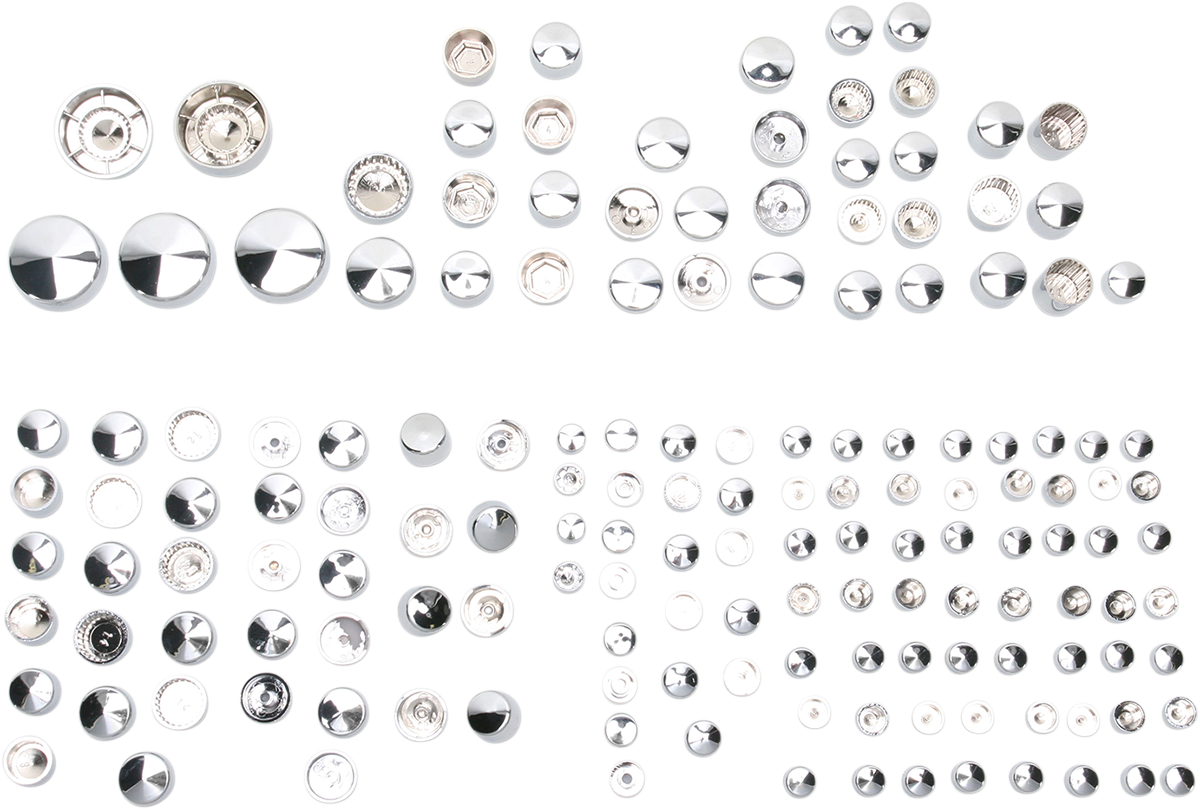 Drag Specialties Deluxe Bolt Cover Kit 2401-0689