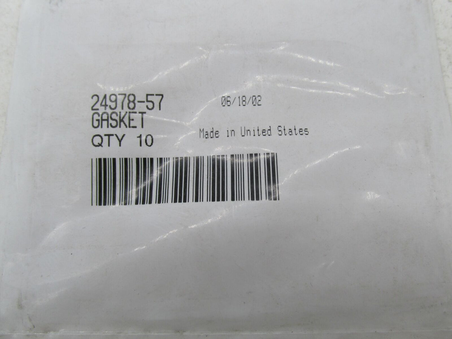 Harley Davidson Genuine NOS Crankcase Oil Strainer Gasket 24978-57