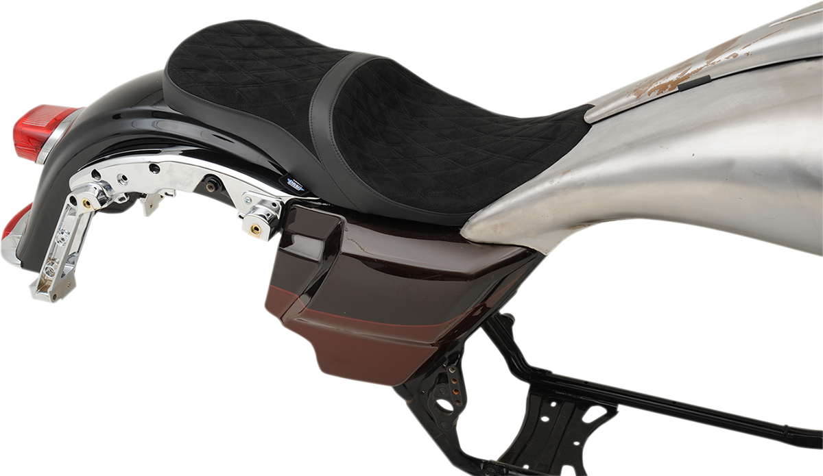 Drag Specialties Low Profile Tour Seat For Razorback Tank 0801-1076