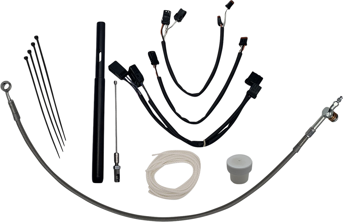 Fat Baggers, Inc. EZ Install Handlebar Kit 16" Chrome 109516