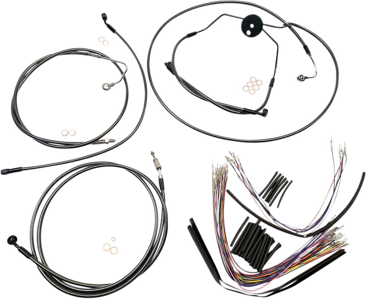 Magnum Black Pearl Designer Handlebar Installation Kit 4871191