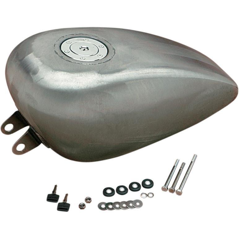 Drag Specialties Gas Tank With Chrome Aero-Style Gas Cap DS-390340