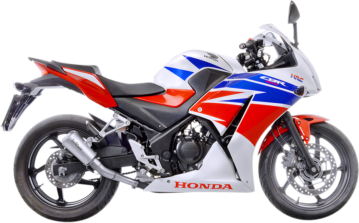 Leo Vince LV-10 Slip-Ons Stainless Steel/Silver 15211