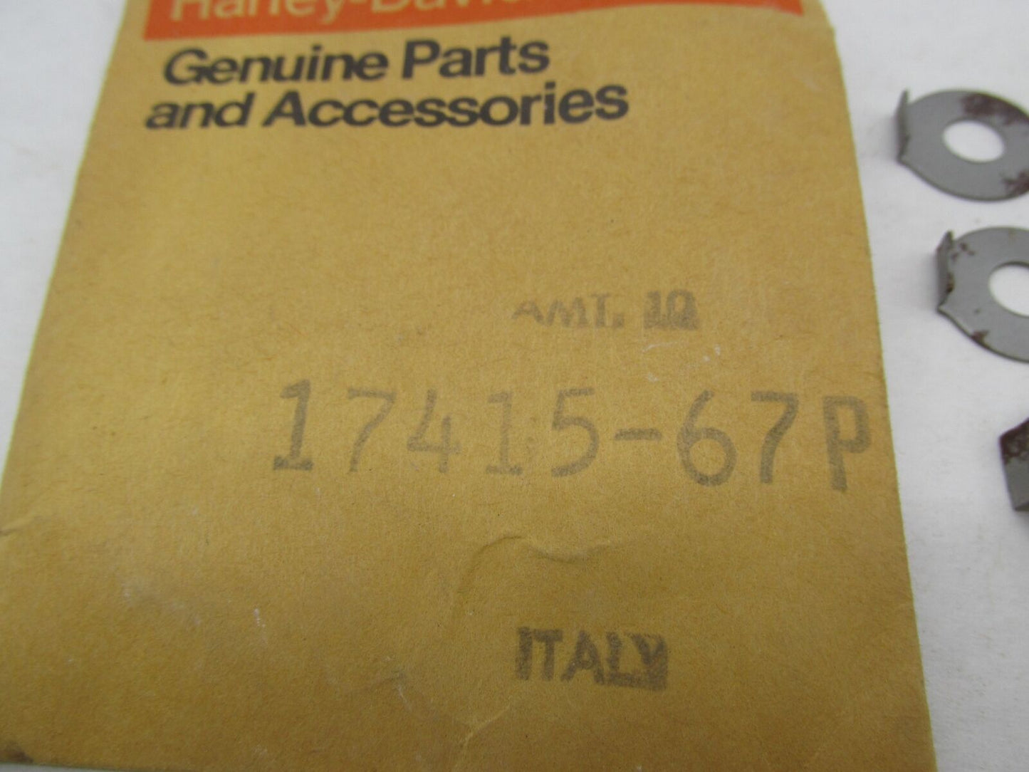Lot of 10 Harley Davidson Genuine NOS Aermacchi Lock Washers 17415-67P
