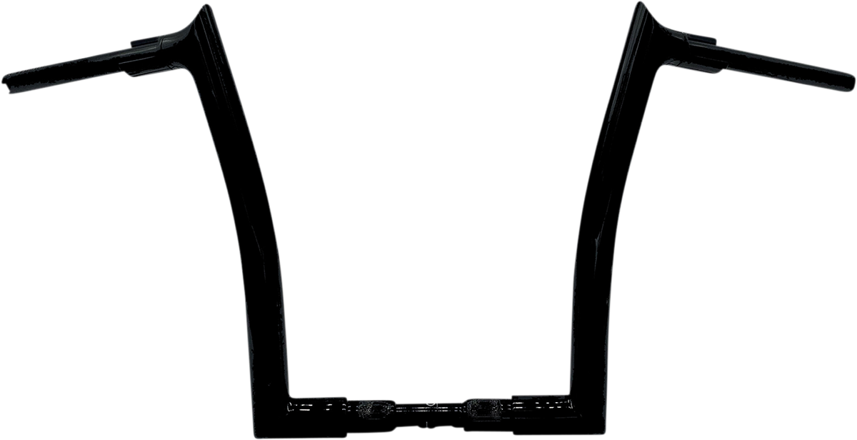 Fat Baggers, Inc. 1-1/2" EZ Install Pointed Top Handlebar 14" Black 808014-B