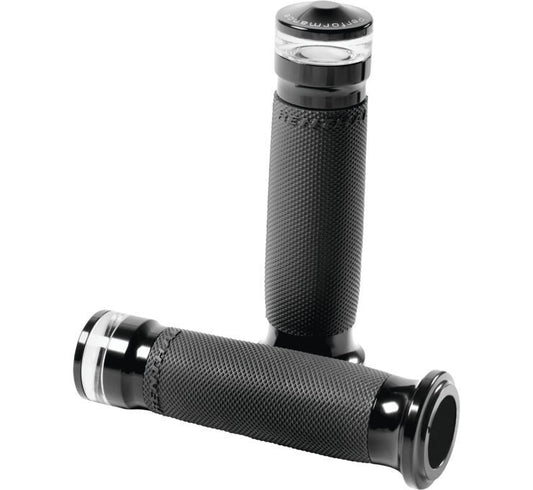 Performance Machine Vision Series Contour LED Turn Signal Grips 0063-2100M-B