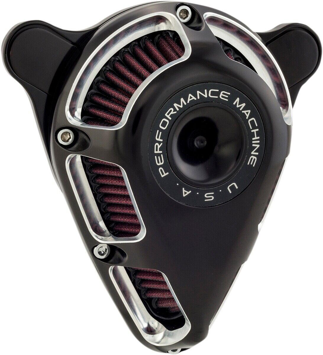 Performance Machine Jet Air Cleaner Contrast Cut 0206-2114-BM