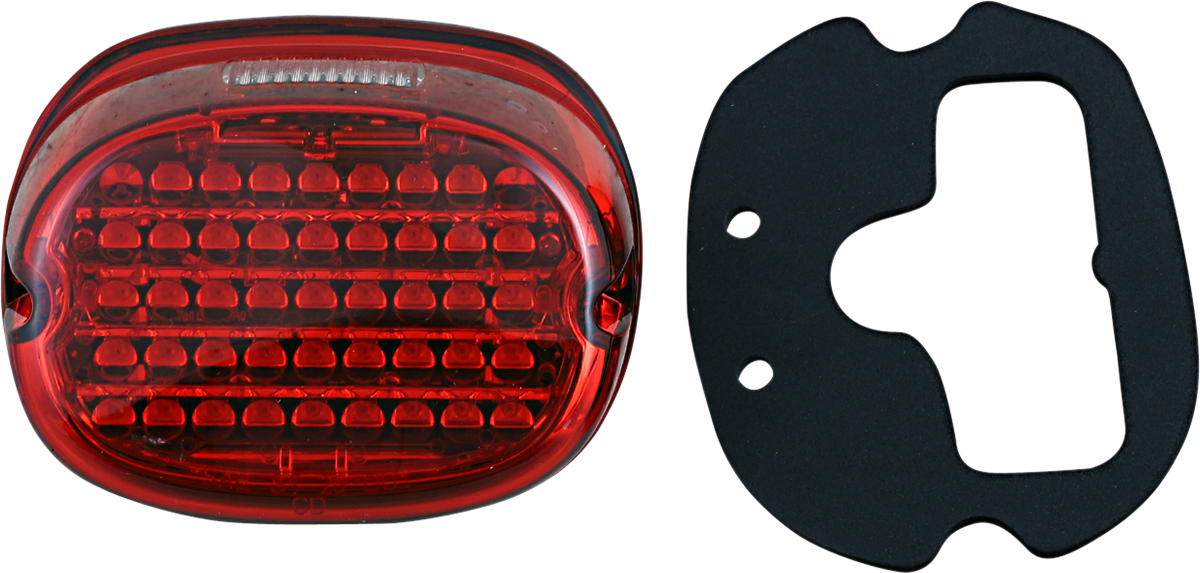 Custom Dynamics Low Profile LED Taillight Red CD-TL-TW-R