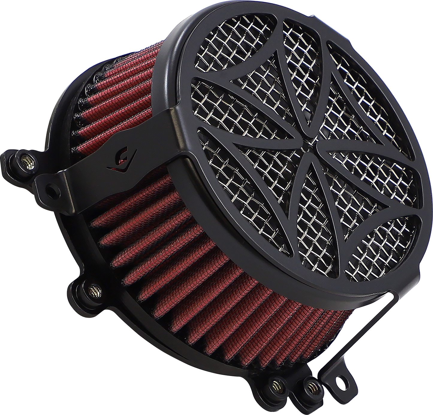 Cobra Air Cleaner Kit Black Cross 606-0100-02B-SB