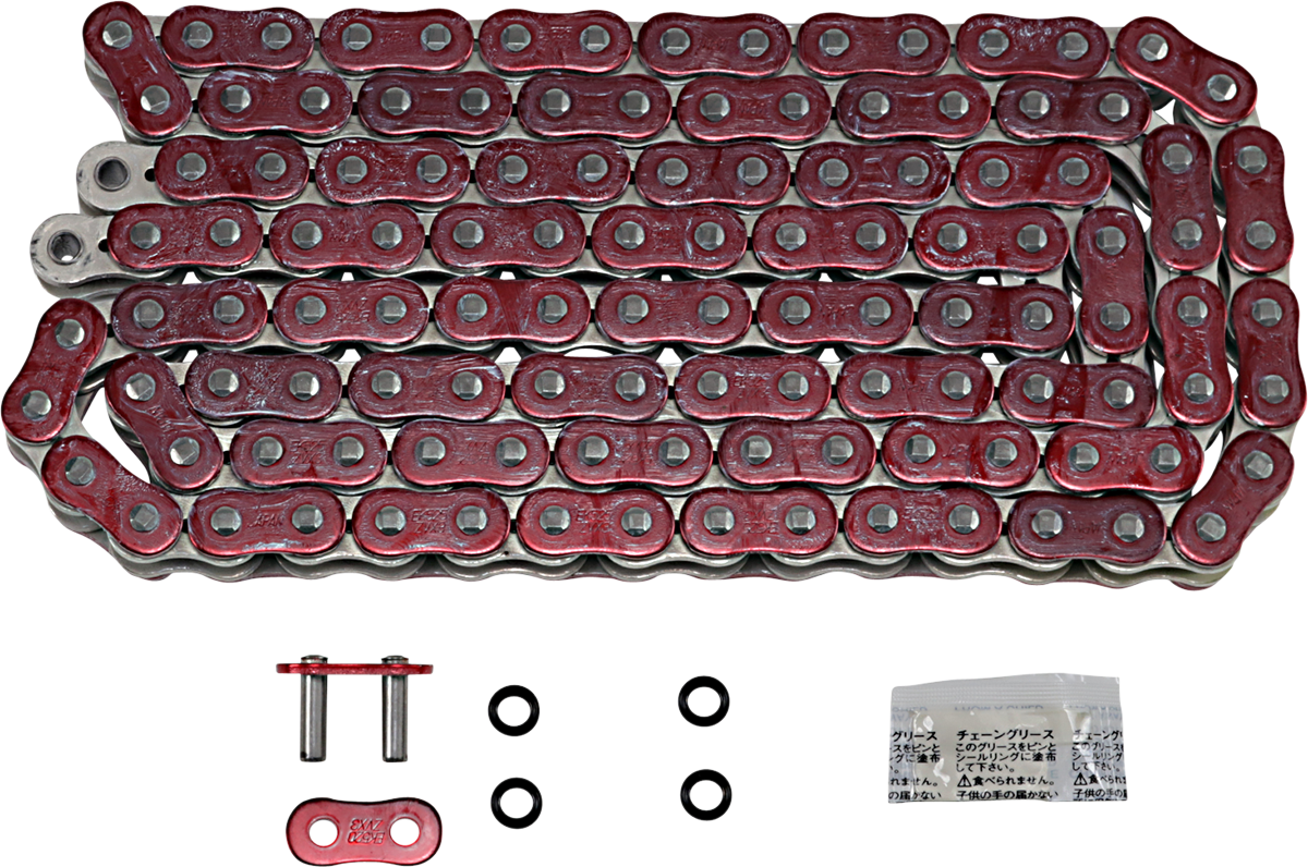 EK ZVX3 Sealed Extreme Sportbike Series Chains 120 Red 525 525ZVX3-120AR