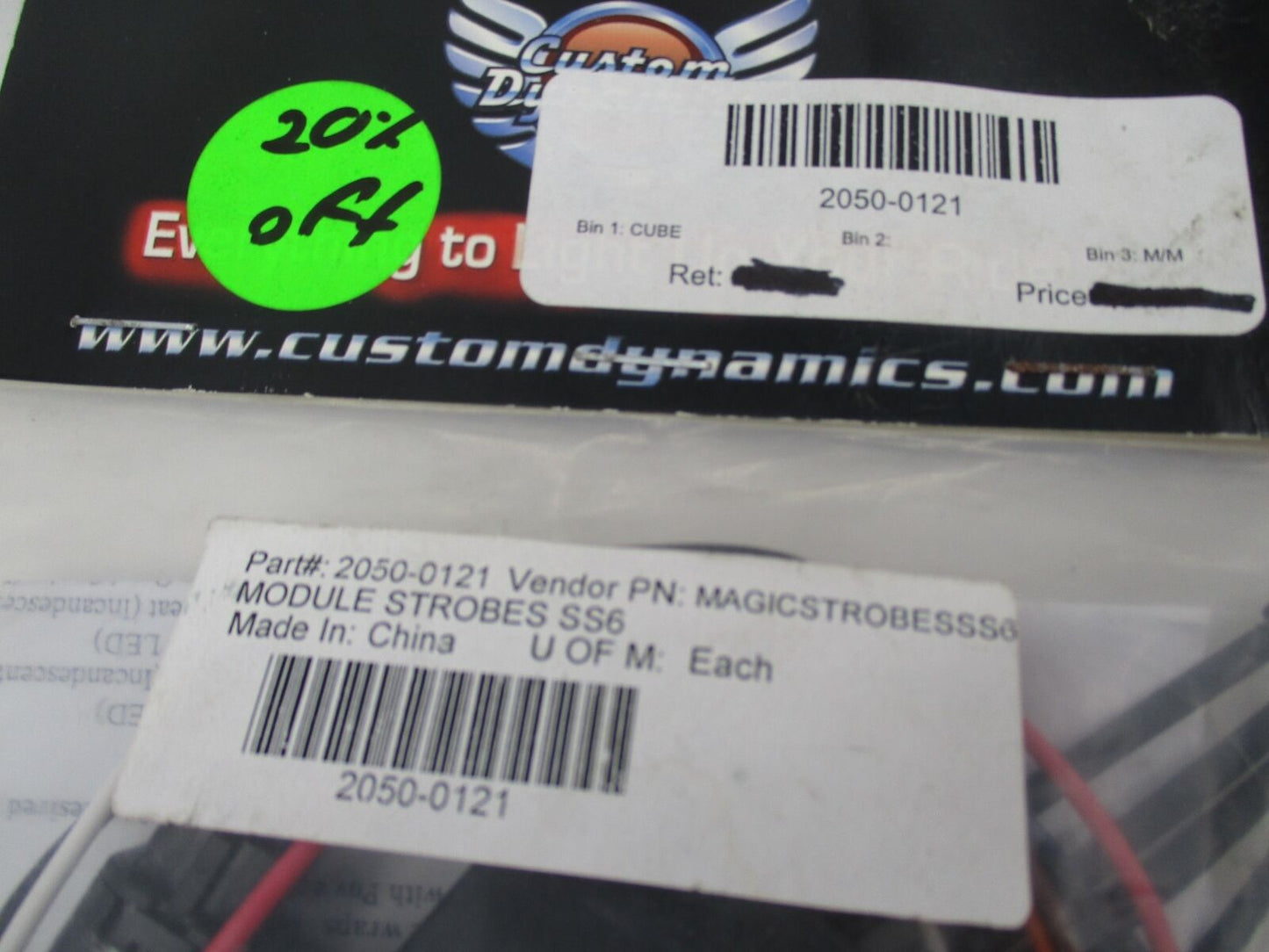 Custom Dynamics Harley Davidson Magic Strobes Module 2050-0121