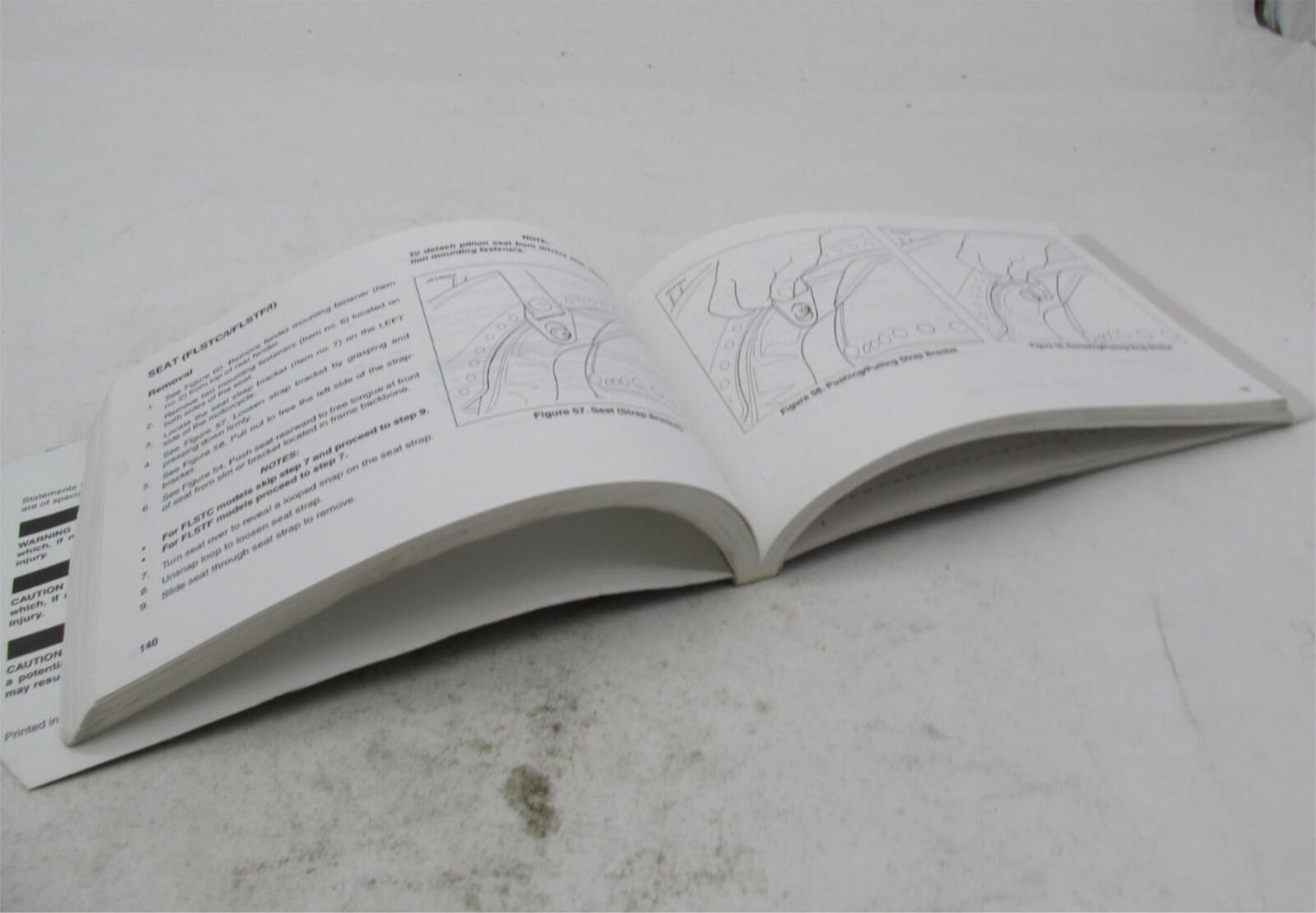 Harley-Davidson Official Factory 2001 Softail Owner's Manual Book 99469-01