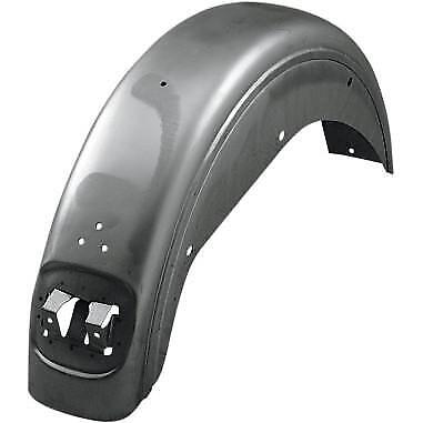 Drag Specialties Rear Fender With Taillight Mount - Raw Steel DS-380043