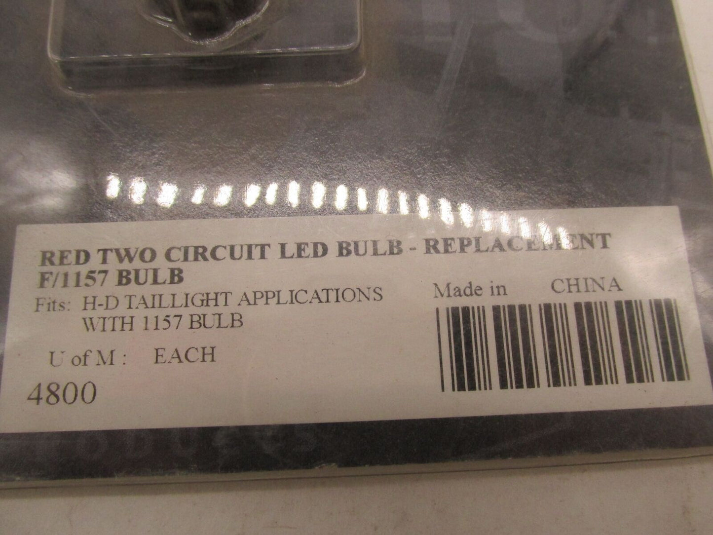 Kuryakyn Harley Taillight Red Two Circuit LED Replacement Bulb 4800