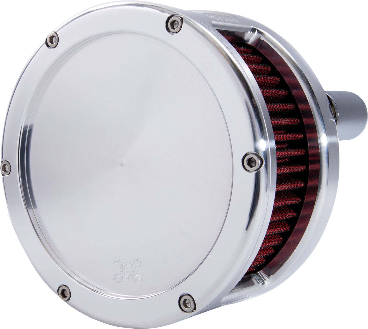 Feuling BA Series Air Cleaner Kit Raw - Solid Cover - Red 5431