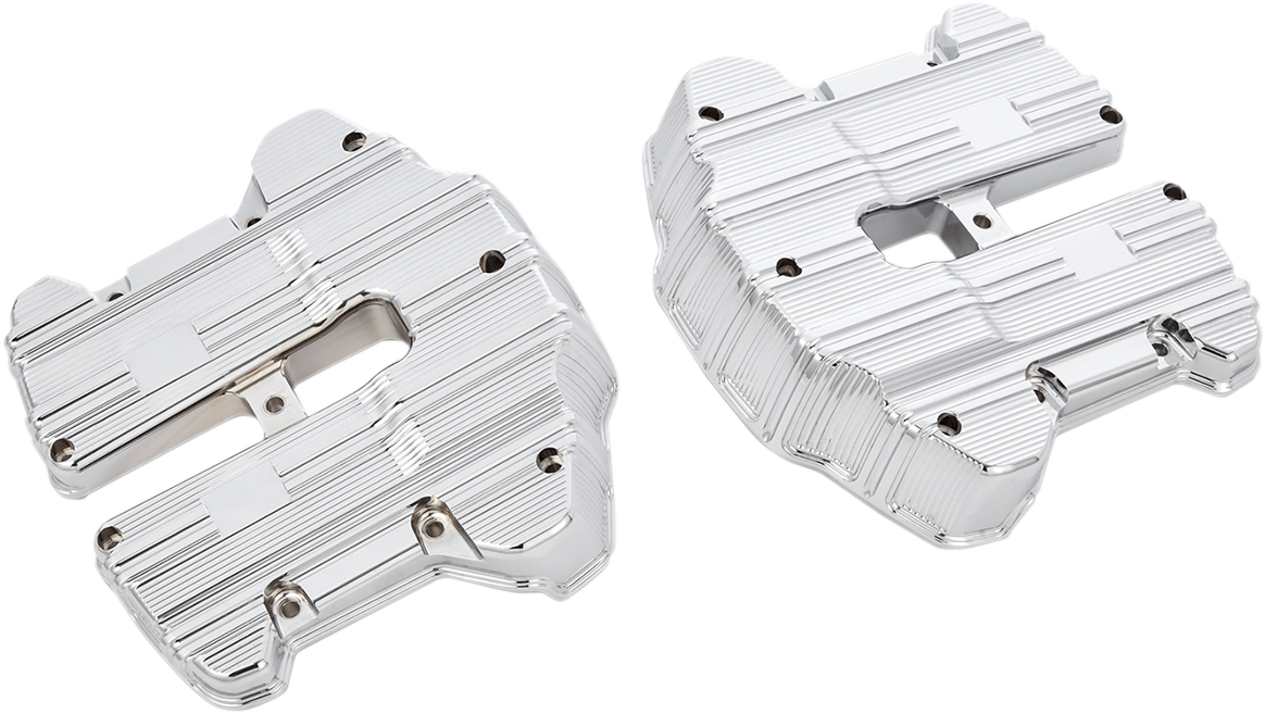Arlen Ness 10-Gauge Rocker Box Top Covers Chrome 18-262