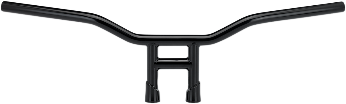 BILTWELL 1" Handlebars slotted Black 6218-2016