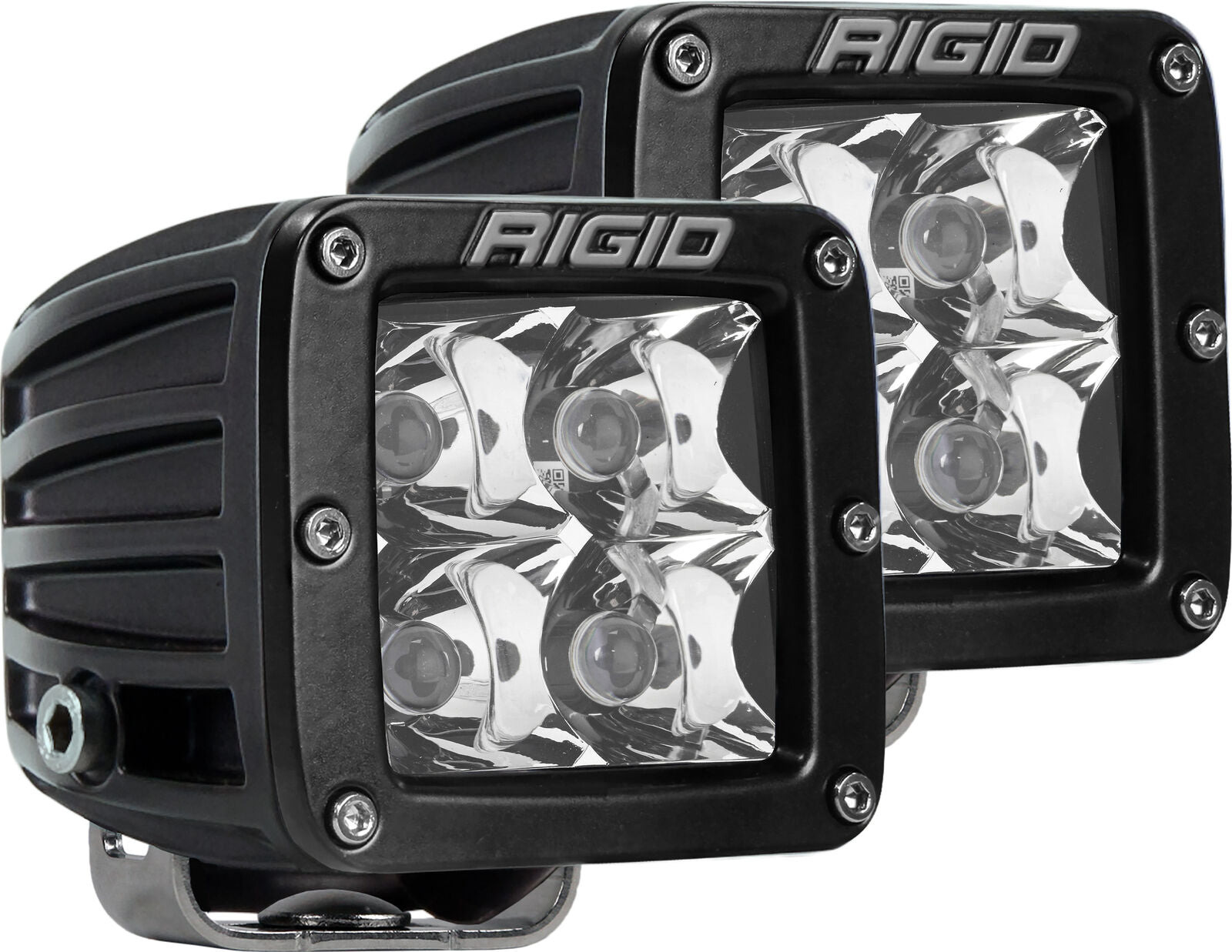 Rigid D-Series Pro Pod Lights Pair Spot Standard Mount Light Pair 202213