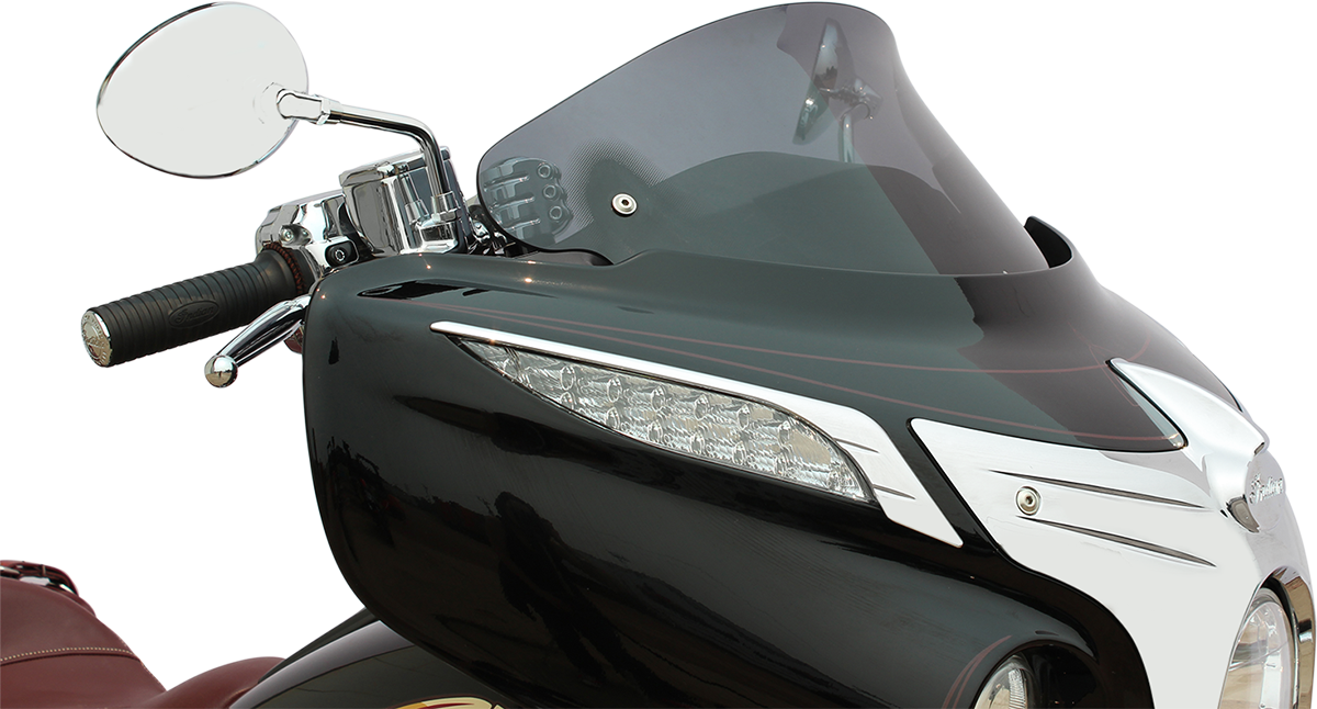 Klock Werks Flare Windshield Dark Smoke 10" KW05-05-0040