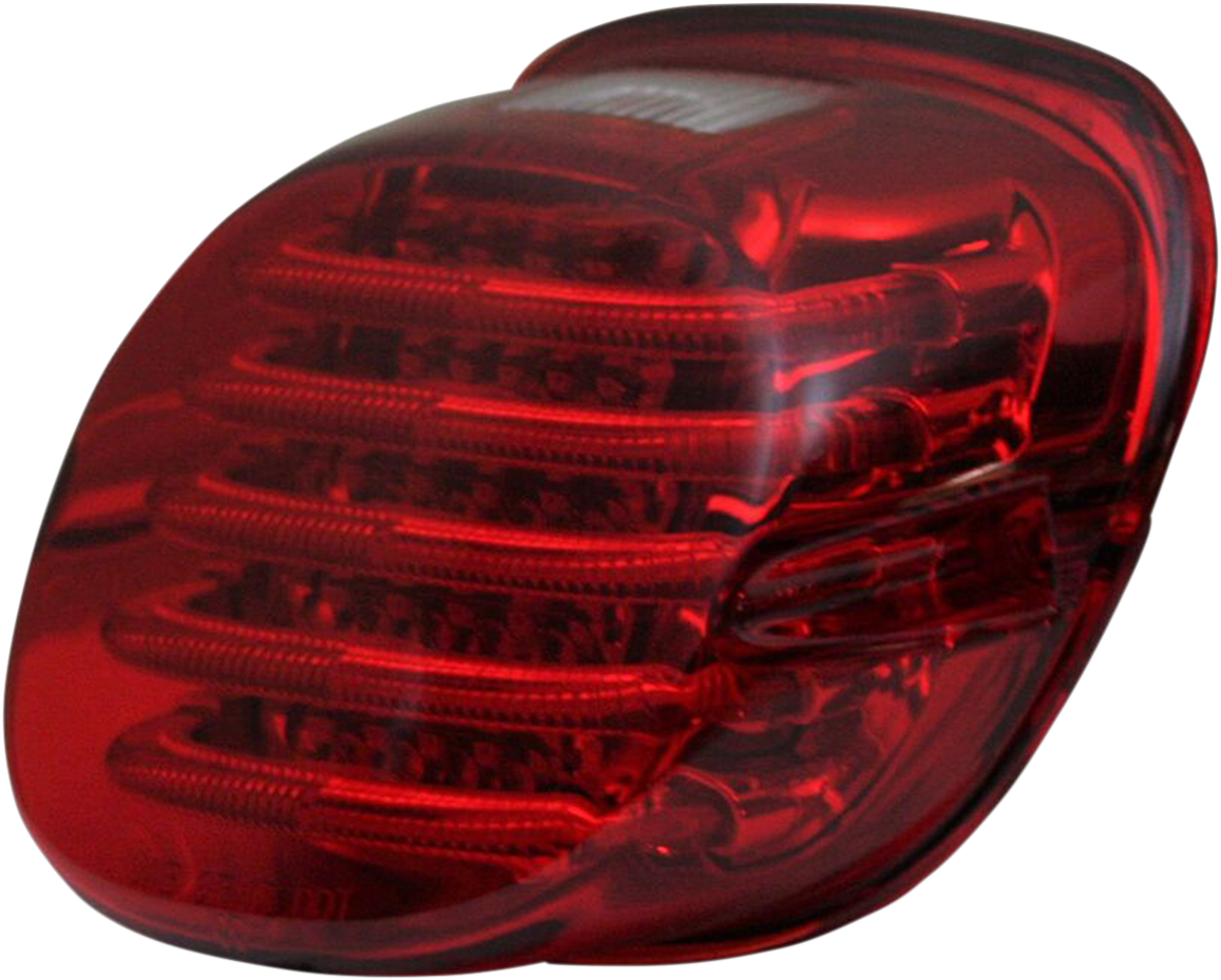 Custom Dynamics ProBEAM LED Low-Profile Taillight/Plate Light Red PB-TL-LPW-R