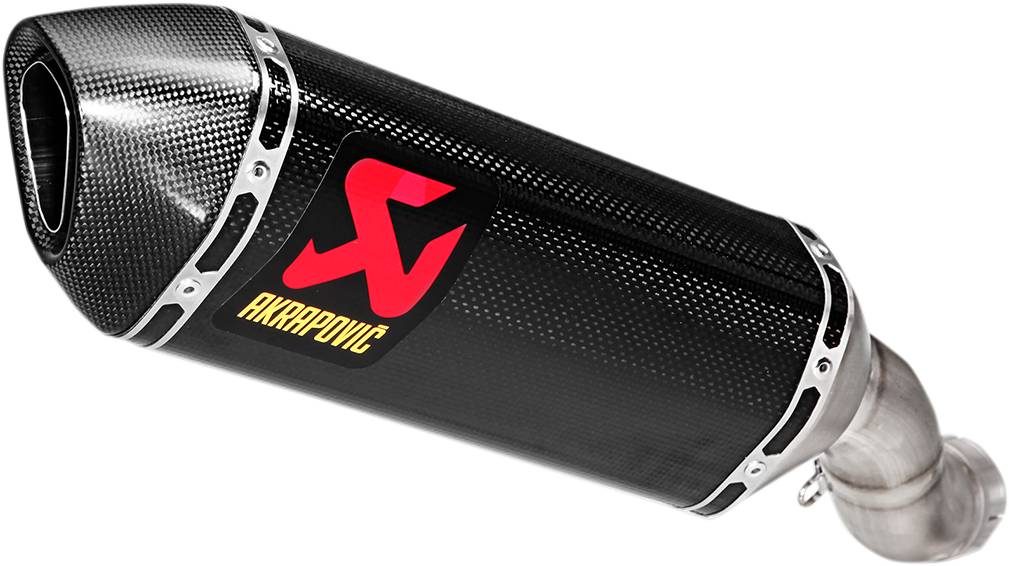 Akrapovic Slip-On Muffler HEX Titanium/Carbon/Carbon S-K10SO16-HZC