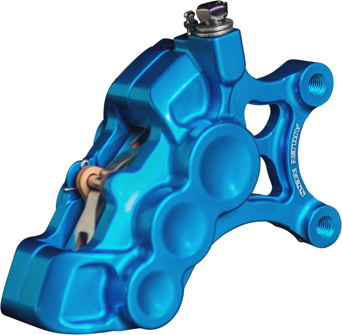 Arlen Ness 6-Piston Caliper 11.8" Blue 02-227