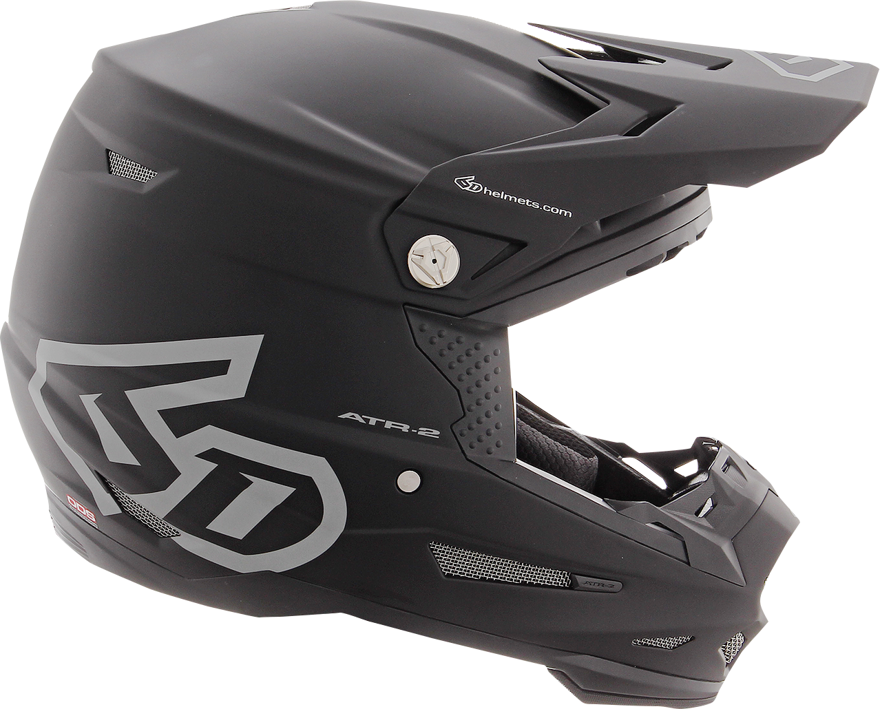 6D HELMETS ATR-2 Solid Helmet Matte Black Small 12-0505