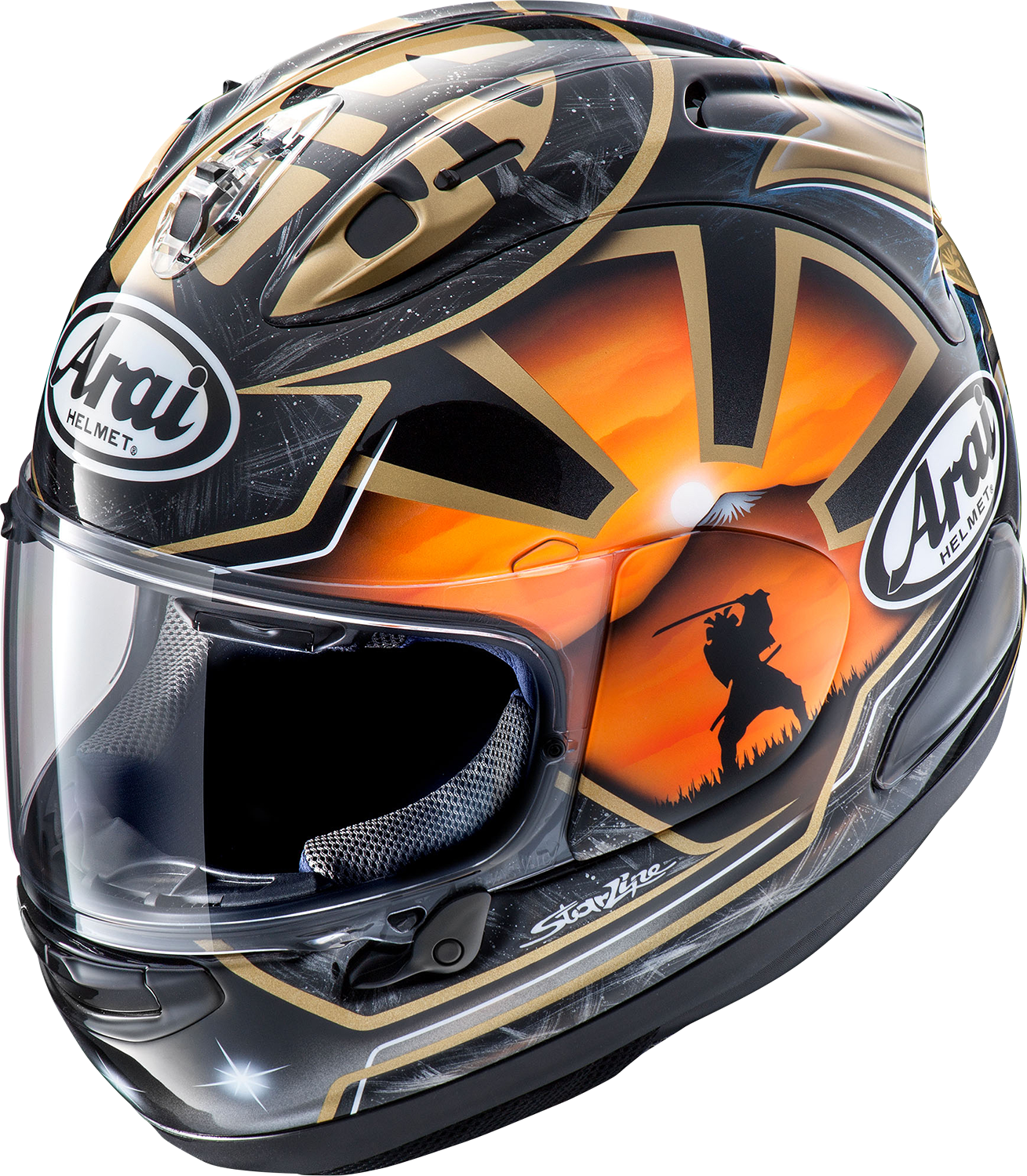 ARAI Corsair-X Dani Samurai-2 Helmet Black 2XL 0101-15772