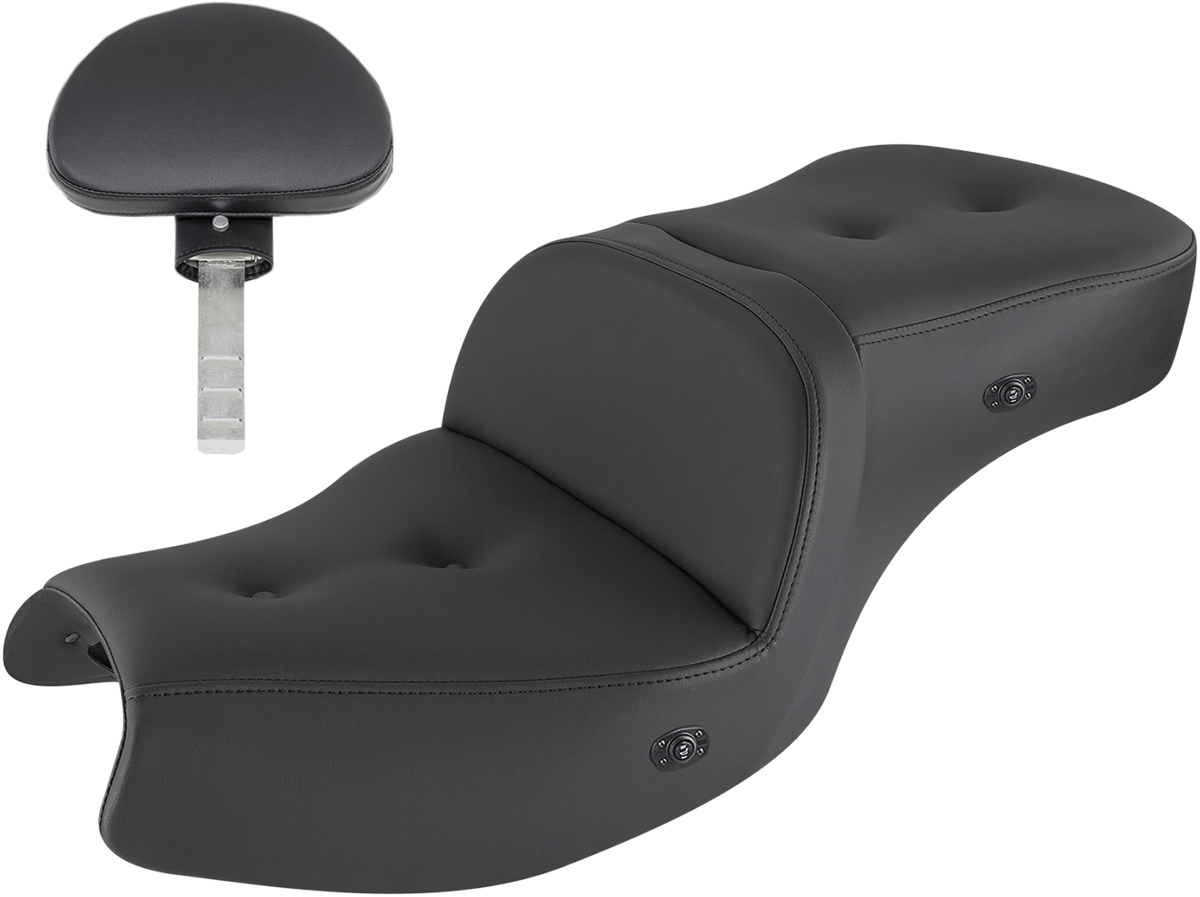 Saddlemen Heated Roadsofa Seat - Pillow Top - Backrest I20-06-181BRHCT