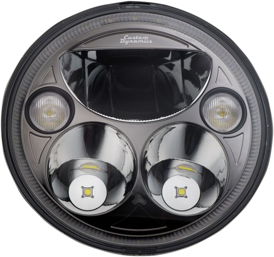 Custom Dynamics 7" TruBEAM Headlights Black CDTB-7-I-B