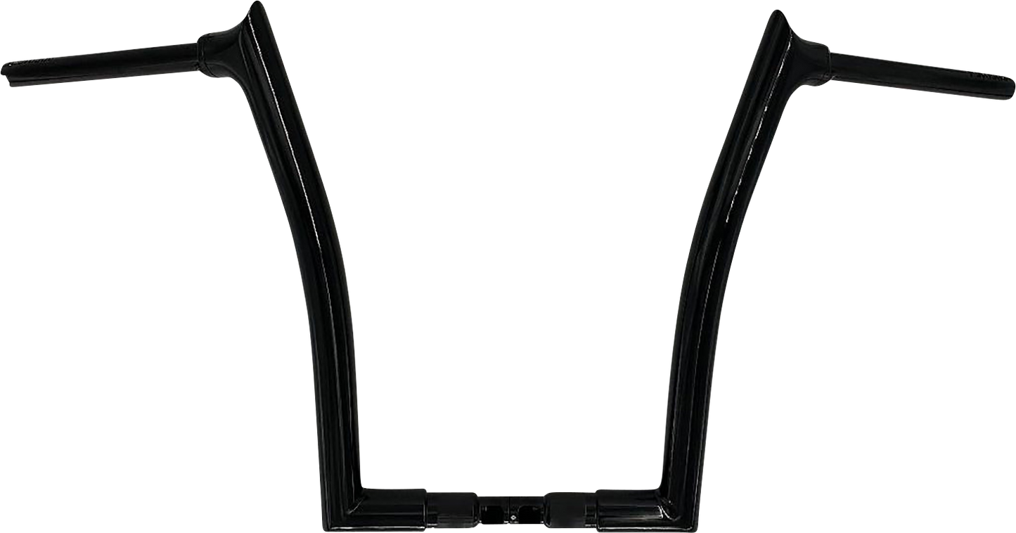 Fat Baggers, Inc. 1-1/2" EZ Install Pointed Top Handlebar 16" Black 816016-B