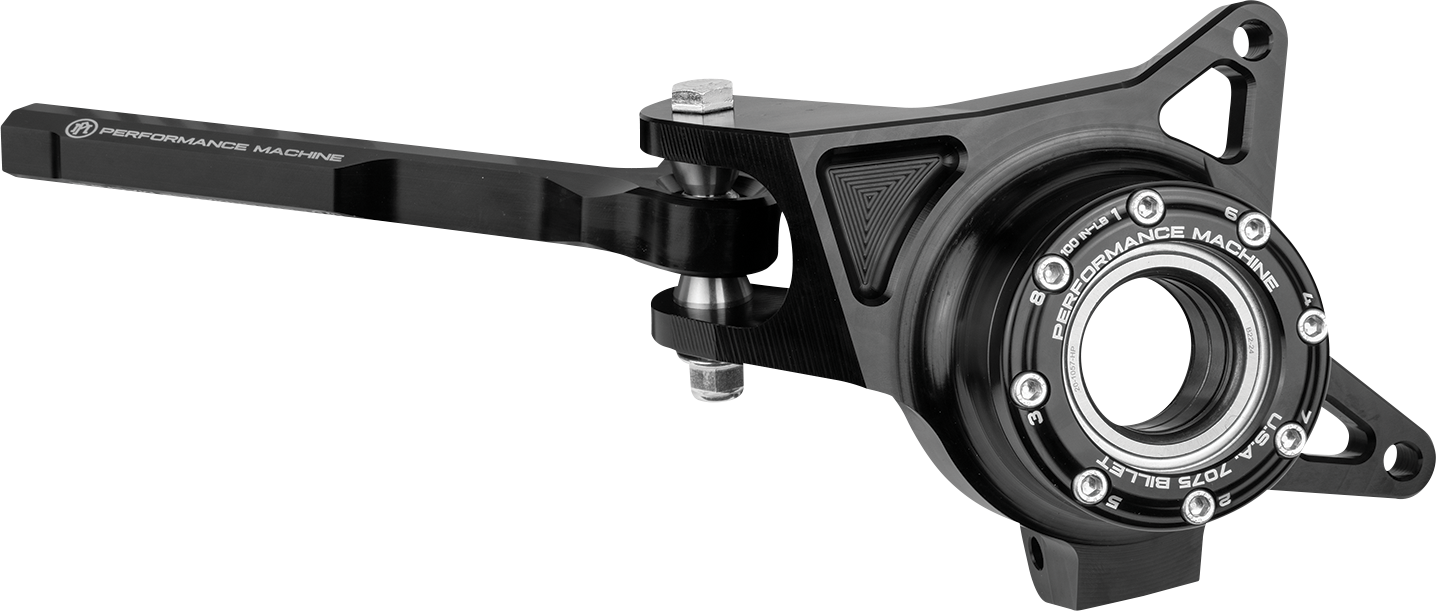 Performance Machine Steering Knuckle Front Right 0221-1004-B