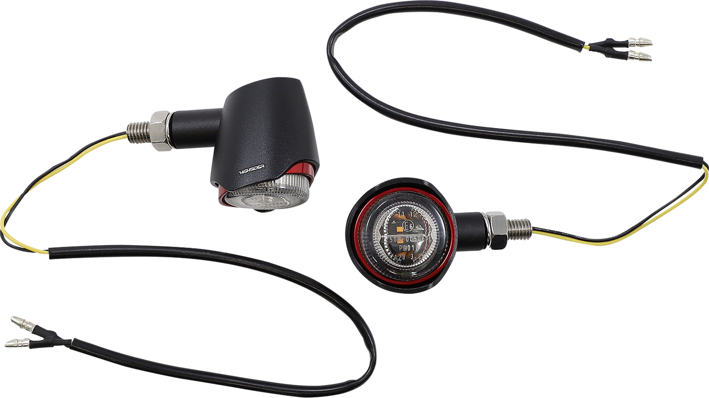Highsider Akron-X LED Turn Signals Red 204-2792
